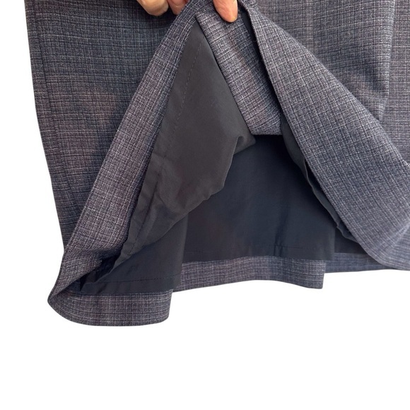 HUGO‎ BOSS Fall 23 Dirusa Stretch Wool Sheath Dress Navy Color Block Size 12 - Picture 12 of 16